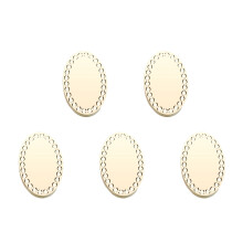 5Pieces Seal Stamp Head with Vintage-Lianxin tambourine o