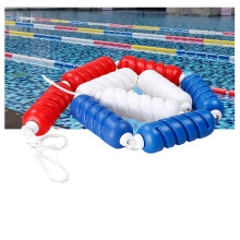 Pool Lane Dividers, 9cm Plastic Spiral Buoy, Delineate Swimming Lanes, 300cm Wire Rope