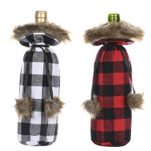 Confezione regalo versatile, elegante decorazione per la casa, materiali in tessuto di alta qualità, maglioni natalizi per bottiglie di vino,