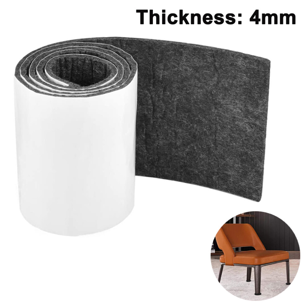 Adhesive Furniture Pads, Quality Felt Non-Toxic, Multiple-Functional Felt Tapes, Non-Skid, For Protecting Hardwood Floors, Self-Adhesive, Dust-Proof, 9094122580411
