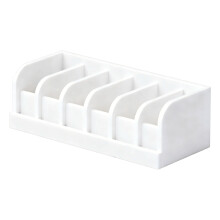 Compact Wooden Storage Organizers Saving Space For Belt-White