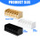 Compact Wooden Storage Organizers Saving Space For Belt-White 6
