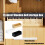 Compact Wooden Storage Organizers Saving Space For Belt-White 3
