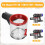 Διαφανής ανταλλακτικός κάδος σκόνης για Dyson V7V8, Κάδος σκόνης συμβατός με τα 3