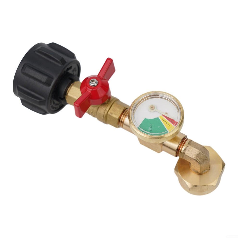 Propane Filling Elbow Adapter For Small Tanks, Fast Refilling, Compatible With Qcc1 Cylinders, Elbow Connector 9105992503308