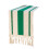 Polyester Table Runner Weave Retro-knotted  Green on Green 1