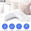 V-Shaped Nursing and Pregnancy Support Pillow 7