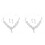 2 Pièces Ensemble Et Boucles D’Oreilles Argenté 2