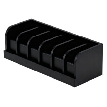User Friendly Wooden Belt Holder with Dust Cover Homes-Black
