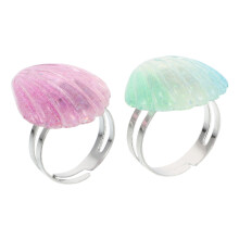 2St Resin Zee Ringen Kleurrijk Kind Sieraden Voor Feest En Cadeau