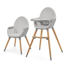 Seggiolone evolutivo 2-in-1 - KINDERKRAFT - FINI 2 - Grigio