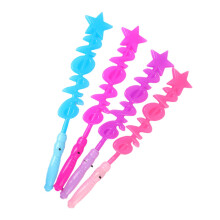 Pack of 4 Random Color LED Glowing Stick for Night Parties