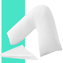 V-Shaped Nursing and Pregnancy Support Pillow