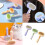Peigne professionnel pour poils d'animaux, brosse Double-Blanc 3