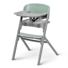 Chaise haute évolutive KINDERKRAFT LIVY - multifonctions jusqu'à 110Kg - Olive