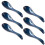 Set of 6 Delicate Ceramic Serving Spoons with Artistic Styles-B 1