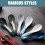 Set of 6 Delicate Ceramic Serving Spoons with Artistic Styles-B 5