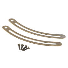 20 Stück Bronze Metall Deckelunterstützungs-Scharnieren 9,1x1 cm für Schrankmöbel
