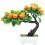 Διακόσμηση Γραφείου για το Σπίτι Φυτό Ροδάκινου, Τεχνητό Μπονσάι με Πραγματικά 1