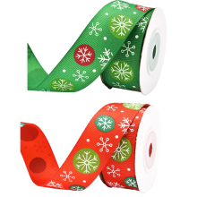 Fita com borda aramada e estampa floral, tecido de lona para artesanato e decoração, margaridas verde-claro, comprimento suficiente para ser