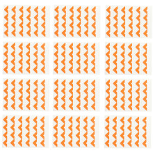 Pack of 12 Self Adhesive Photo Corner Sticker for-orange color