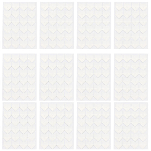 Creative Picture Frame Corner Protectors, 12 Count,-White