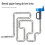 Rubber Drain Auger Set User Friendly Design Removes Clogs 4
