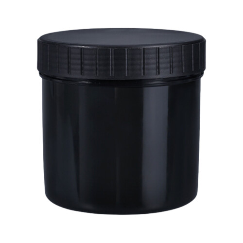 Food Grade Plastic Container Airtight Sealable-Black 500ML