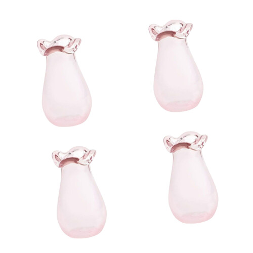 Decoratieve elegante glazen container voor katten,-Roze