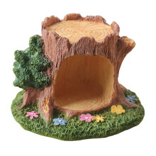 Accessorio regalo unico, decorazione estetica a tema natura, per arricchire l'habitat del tuo rettile, 12 x 10,5 x 8 cm, multicolore