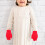 2 Kinderhandschoenen Winter Gebreid 4-12 Rood 5