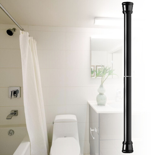 MultiPurpose Adjustable Curtain Rod For Home and Interior-Black 2