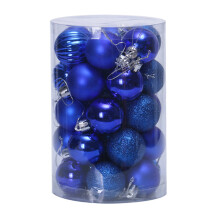 Set unic de ornamente, utilizare în interior și exterior, durabil și ușor, farmec festiv pentru decor de acasă și birou (34 de piese)