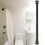 Adjustable No Drill Shower Curtain Rod For Bathroom And-White 3