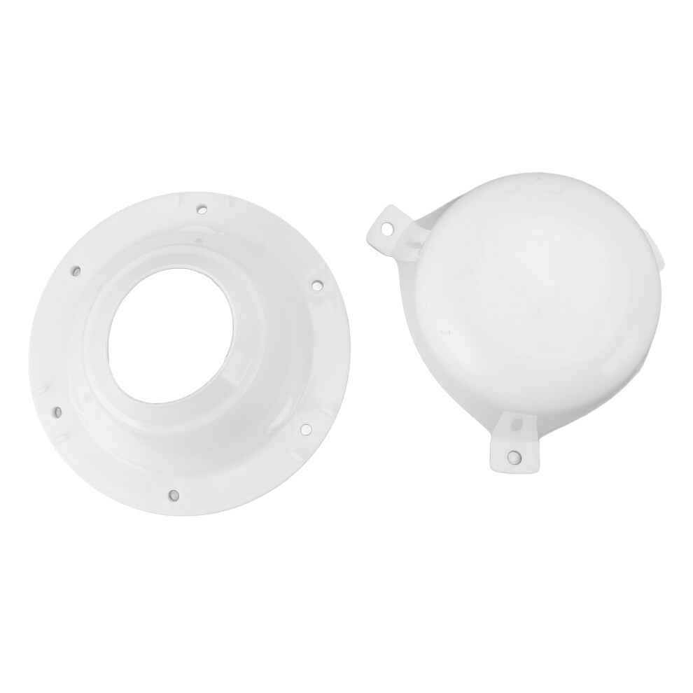 Abs Rv Roof Vent Cap For Trailers & Camping Cars, Weatherproof White 7651364351302