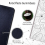 Mousepad de gaming cu margini cusute, 80x30/90x40cm, alb 2