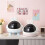 Stylish Mini Rabbits Desktop Dustbin 2 Step-Running rabbit pink 6