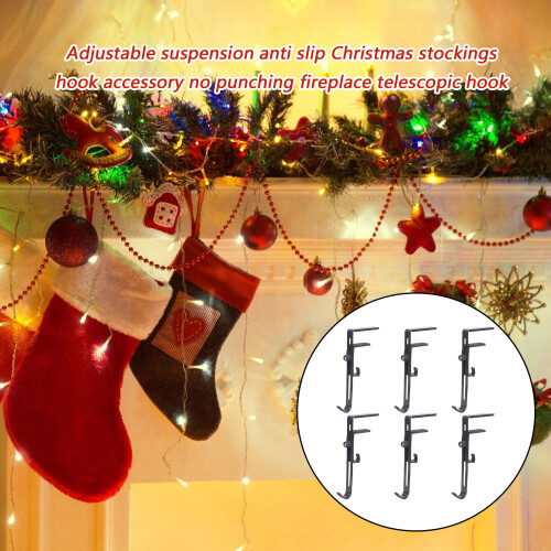 Wall Friendly Fireplaces Hook For Holiday Ornaments-1 2
