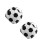 2 Pezzi Portaoggetti In A Forma Design Calcio 11