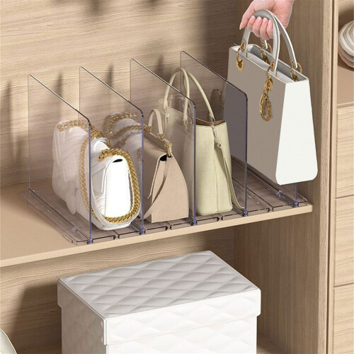 Closet Storage Stand for Purses Clear Acrylic Organizer Rack-2 2