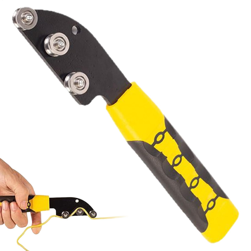 Cable Straightener Tool Stainless Steel Precision Manual Winding Wire Looper Electrician Hvac Fencing 9323874243863