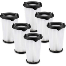 6-delers CX7 og QX8 filtersett kompatibelt med AEG støvsugere modell AEG CX7-2 og QX8, HEPA-erstatningsfiltre egnet for CX7-2-45an