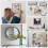 Cintres muraux polyvalents, paquet de 5, construction en acier 7