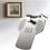 Cintres muraux polyvalents, paquet de 5, construction en acier 2
