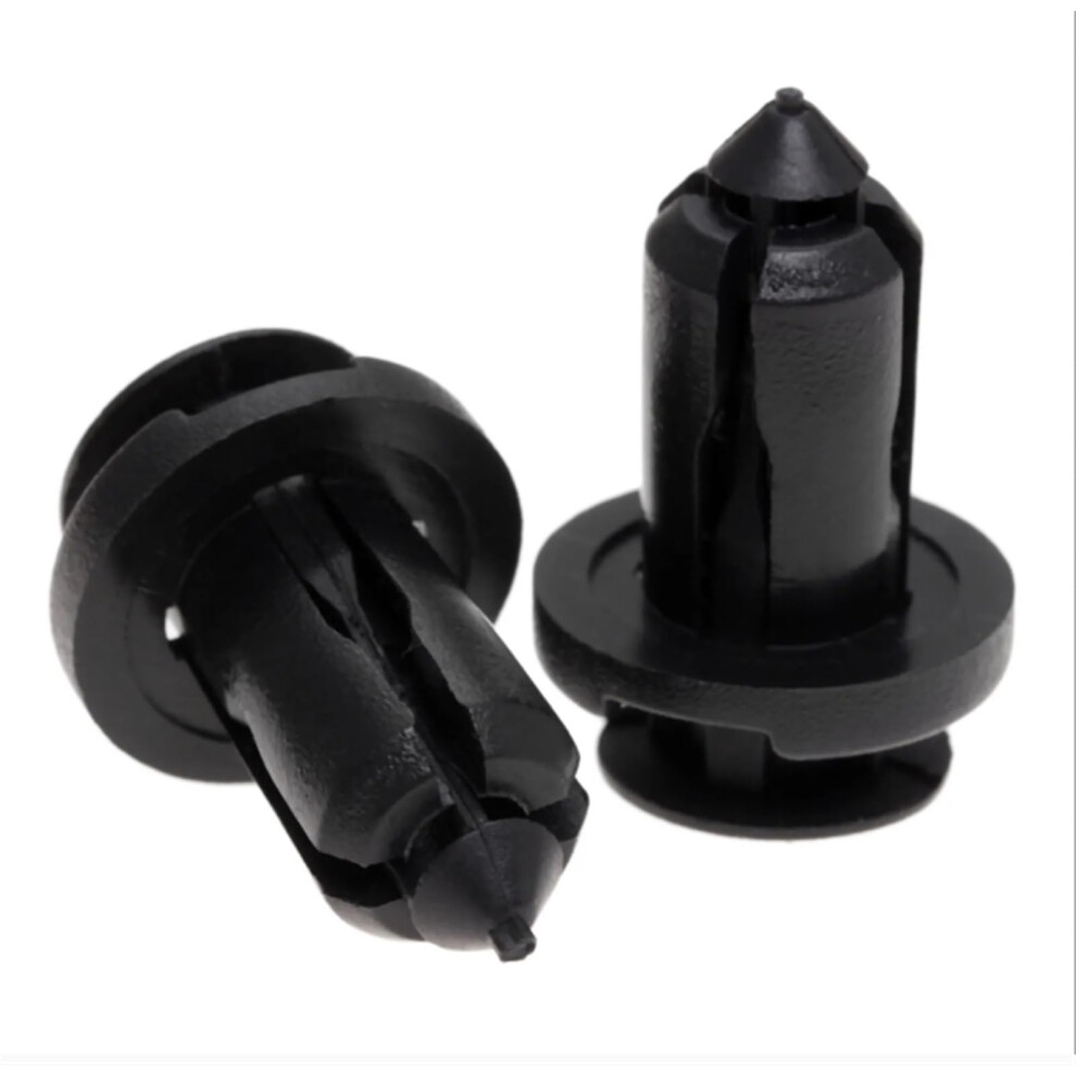 Plastic Rivet Bumper Clips 50Pcs 10.5Mm Hole Engine Cover Fastener Fender Retainer Car Door Panel Trim Clips For Subaru 9339159507155