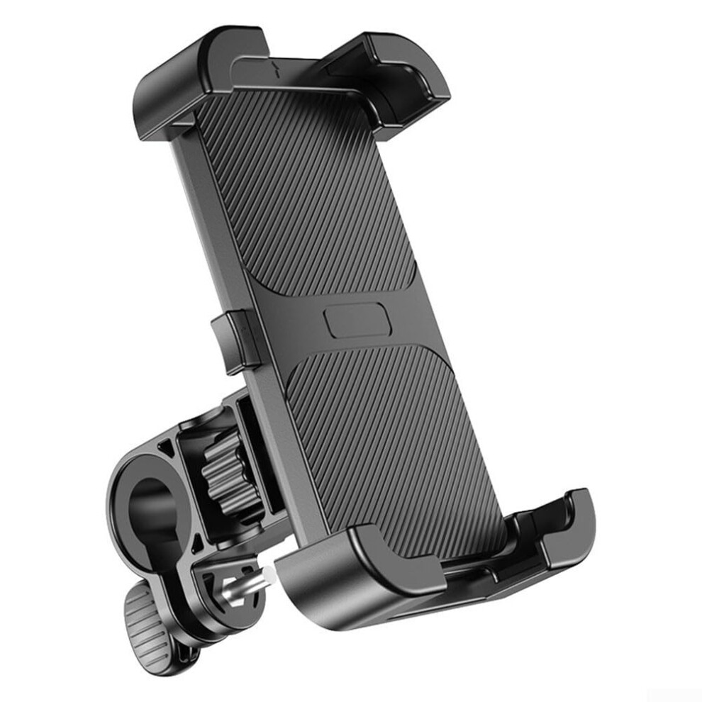 Navigation Phone Holder Bracket 360Degree Rotation Nonslip Grip For Electric Motorcycle Rearview Mount Abs Black 9067246100032