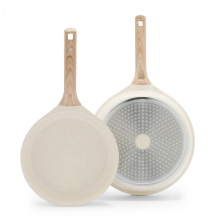 2 Piece Nonstick Ceramic Frying Pan Set Compatible with Induction Cooktops, Dishwasher Safe, 9.5 Inch & 11 Inch