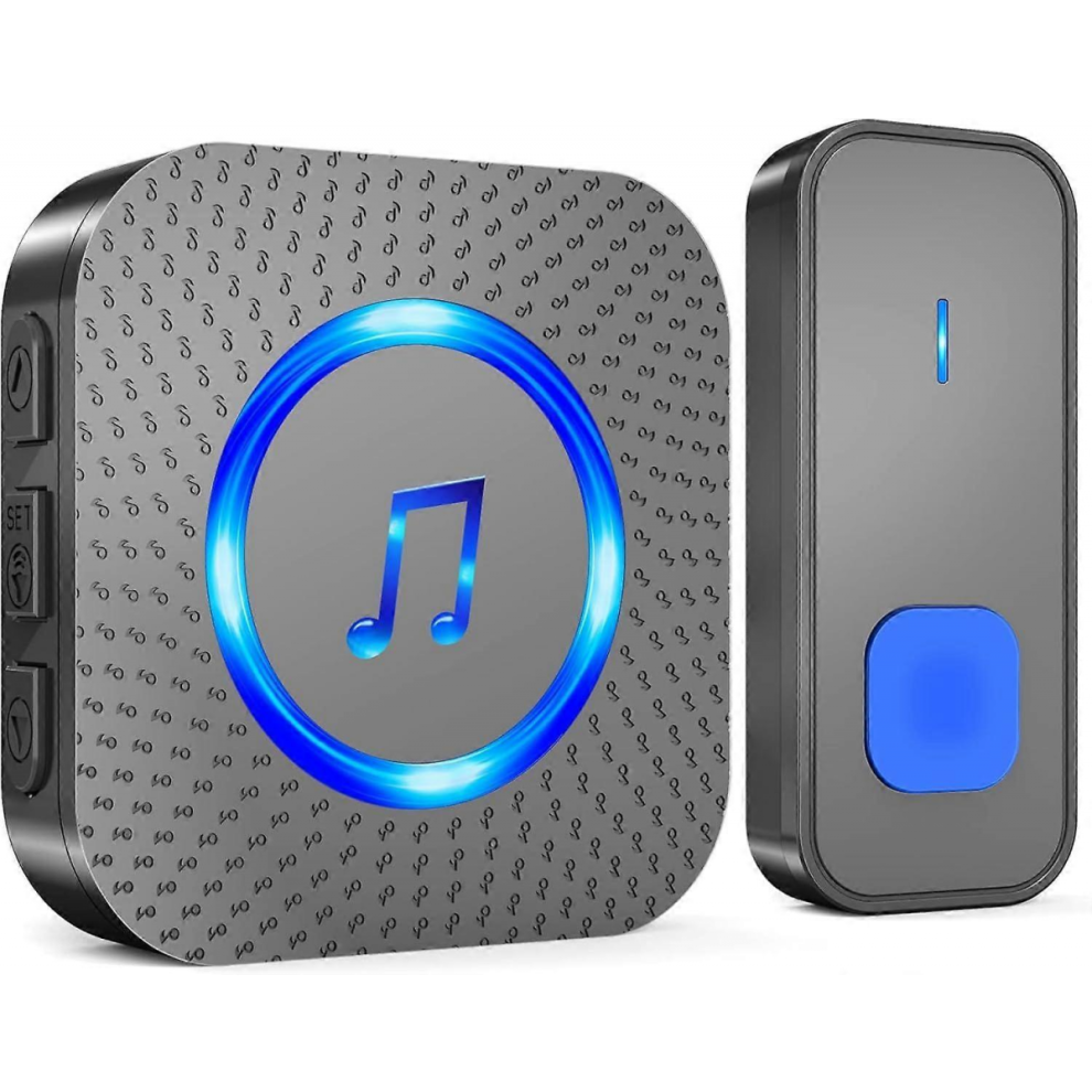 Wireless Doorbell, 300M Long Range Waterproof Doorbell Electronic Chime, Chime Kit With Plug-In Receivers 5008878094010