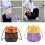 Sac de collations multi-usage pour chien, pochette de-Vert 6