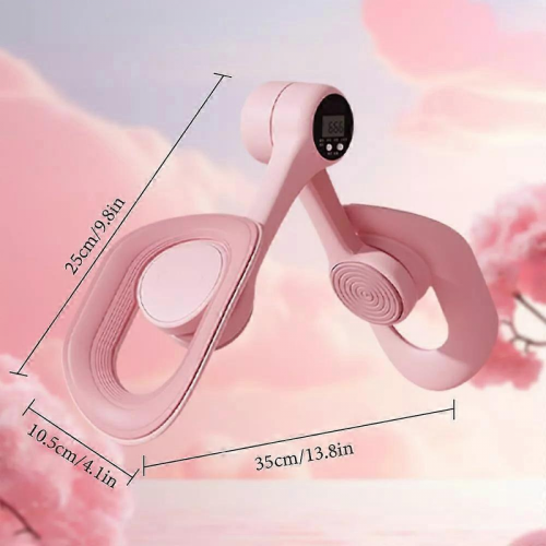 Pelvic Floor Exerciser 2025 Upgraded, 360 Degree Rotation Thigh Master, Screen Display Count 2